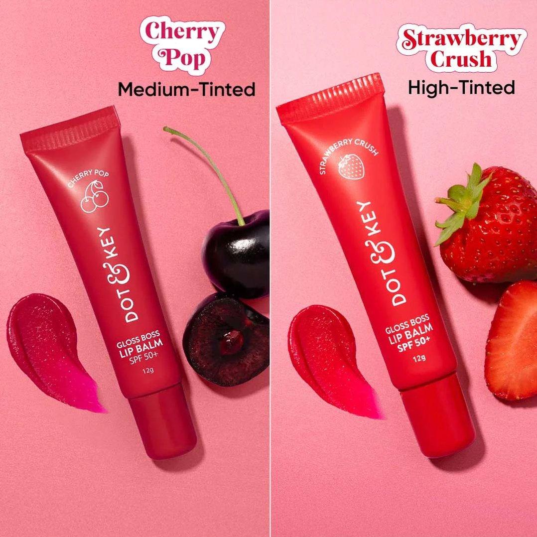 SPF 50+ Vitamin C + E Brightening Lip Balm - Pack of 2