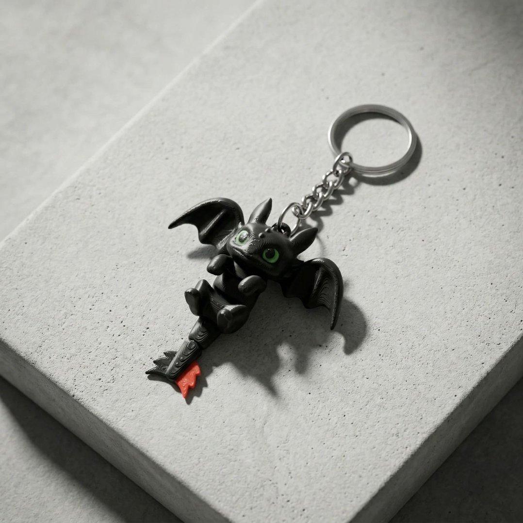 Baby Toothless Keychain