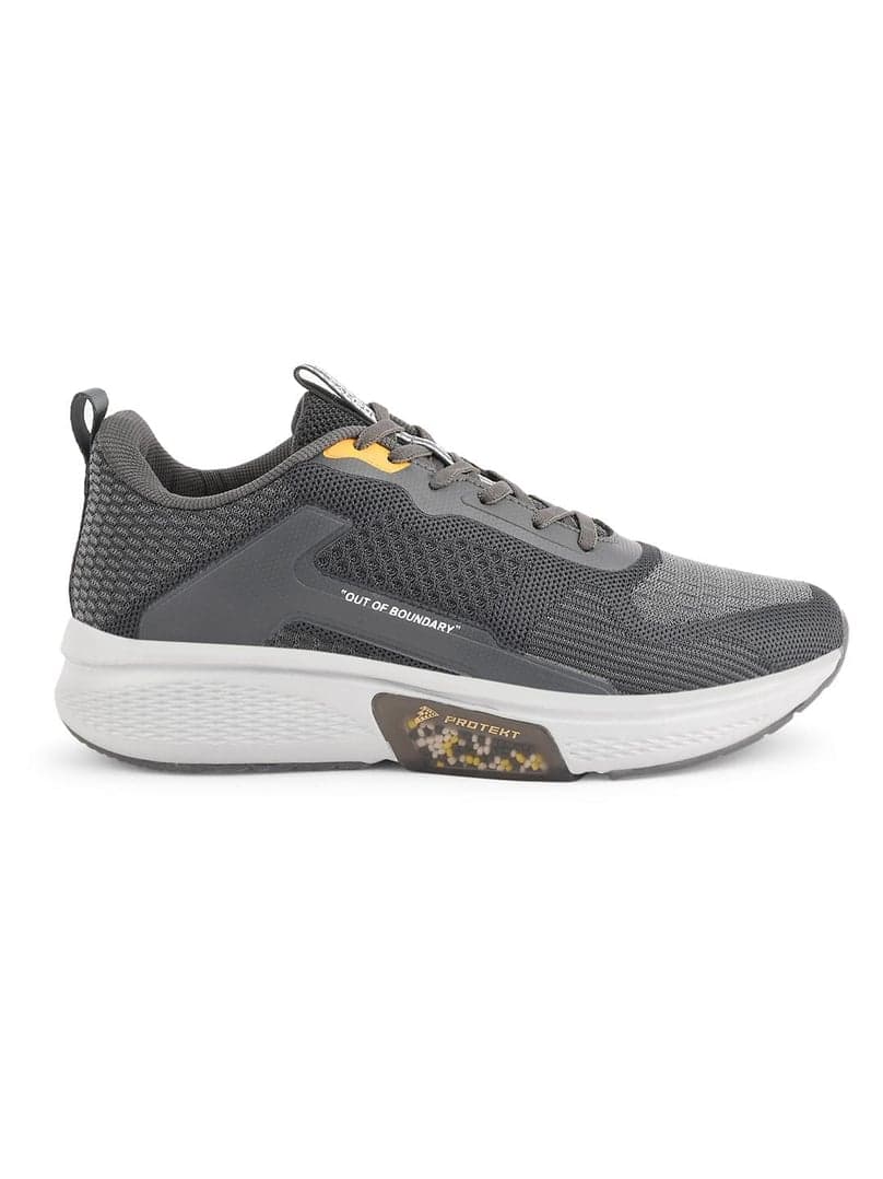 PARKY Grey Men's Running Shoes
