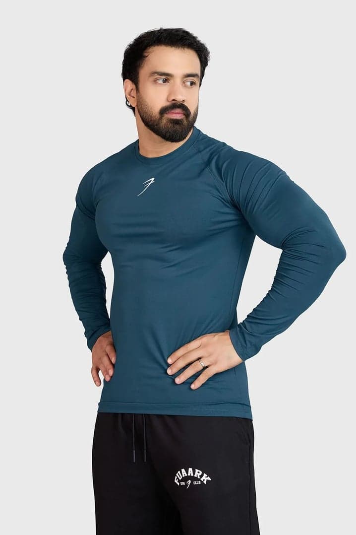 Core Fullsleeves T-shirt Orion Blue