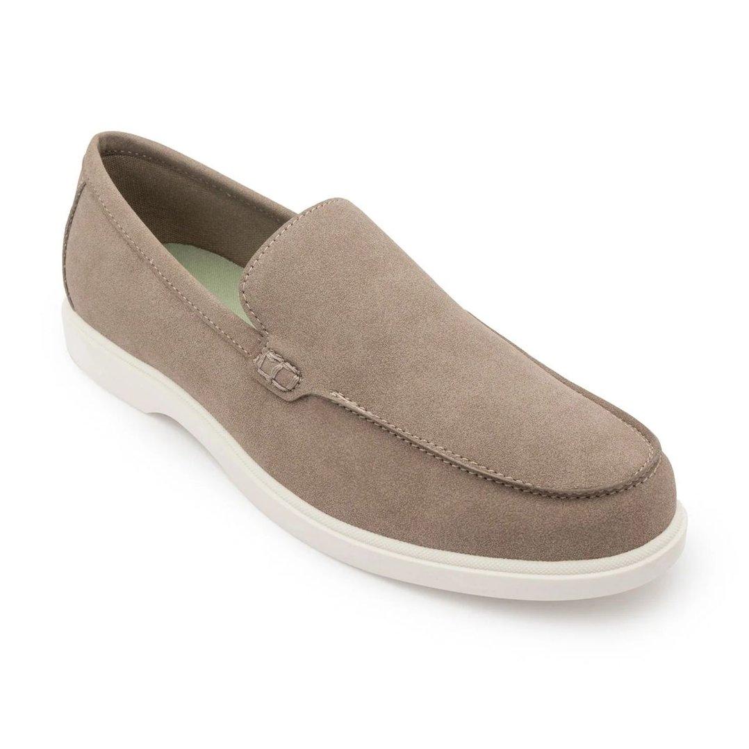 Vegan Loafer Shoes for Men in Brown | Low-Cut Formal Dress Shoes.