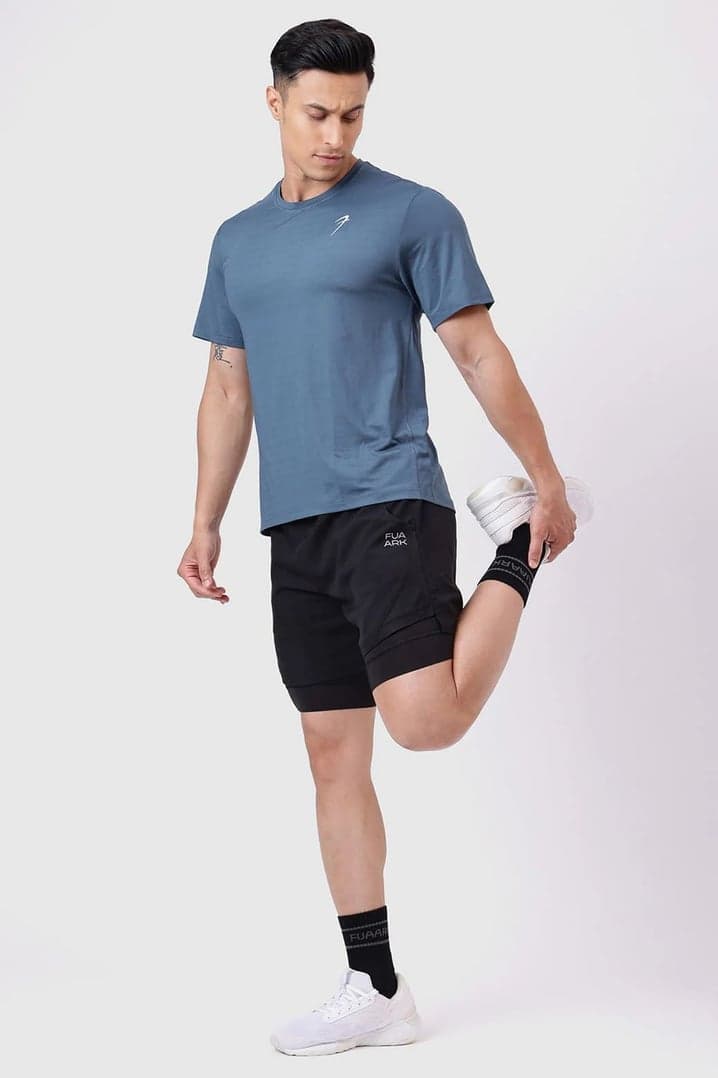 Ember Running T-shirt Light Blue