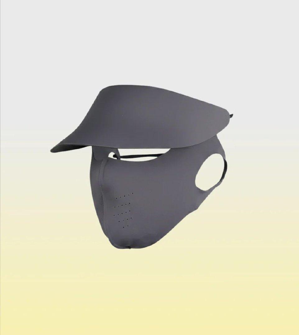 DITACHABLE Sunscreen visor & FACE mask