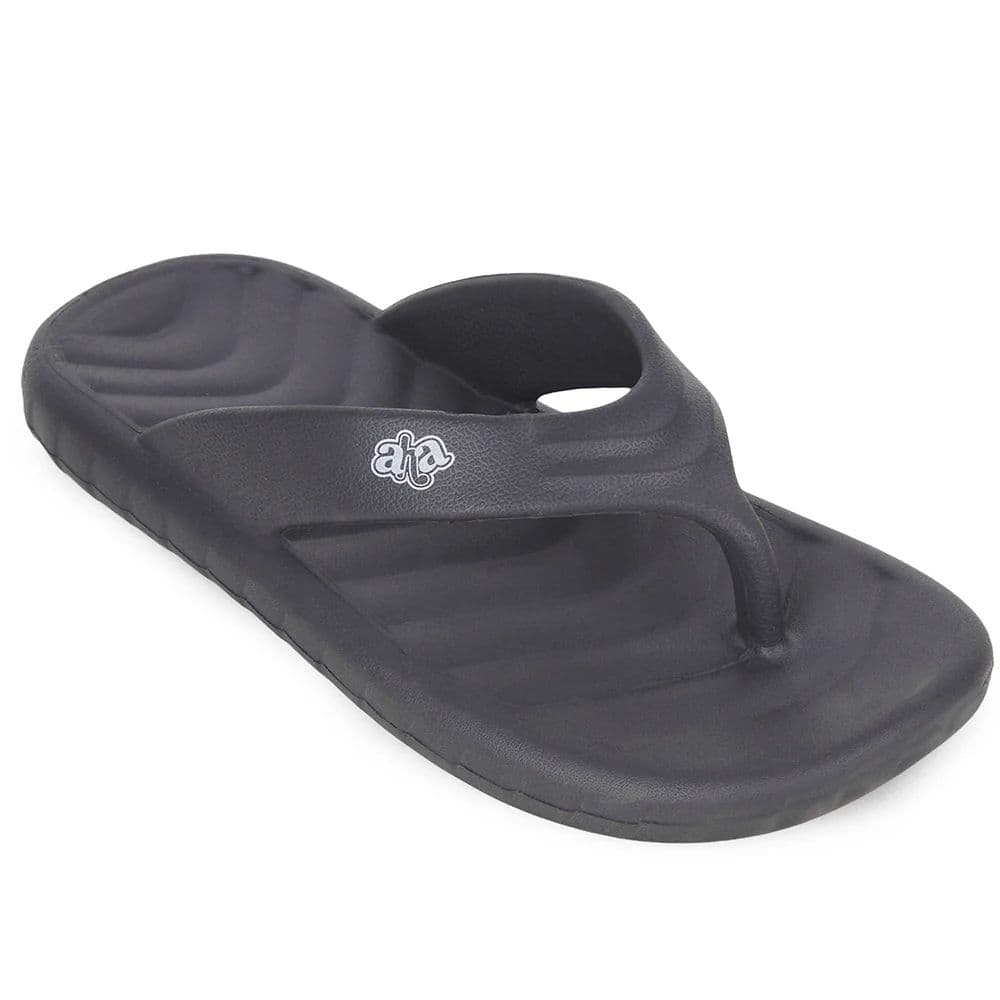 A-HA Grey Casual Slip on Slippers for Men LSC-1E By Liberty