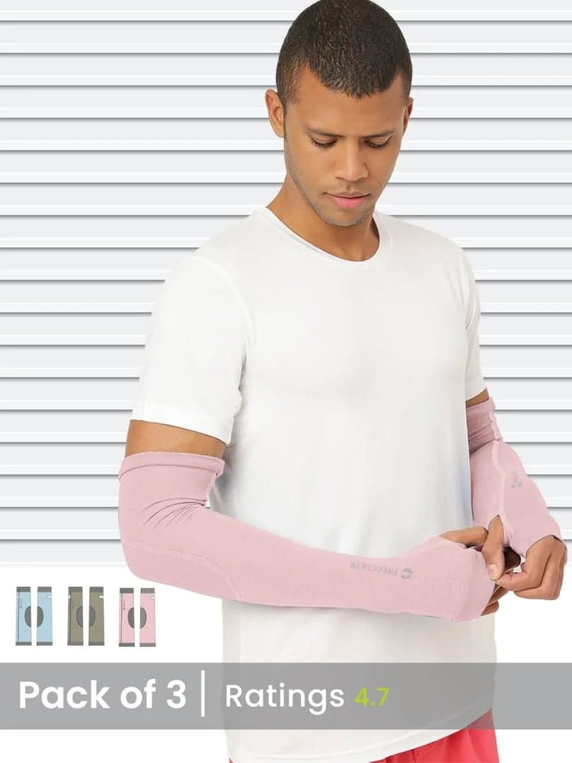 Golden Arm Sleeves (Pack of 3)