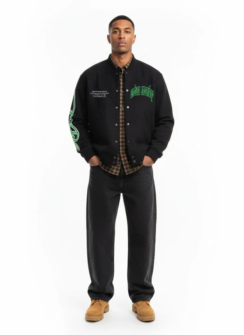 Emperor Varsity Jacket_Royal Enfield x Urban Monkey