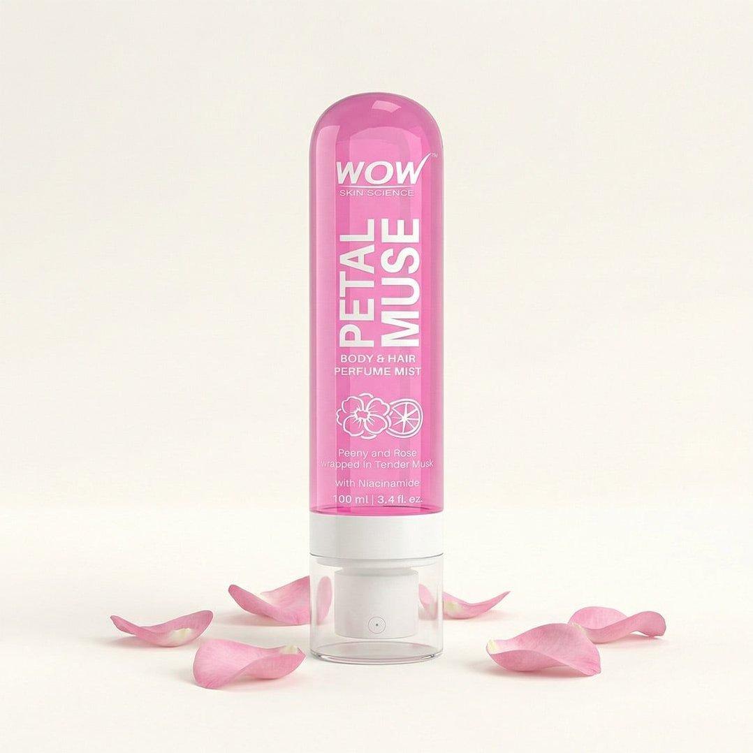 Petal Muse Floral Hair & Body Mist Long-Lasting Peony Freshness
